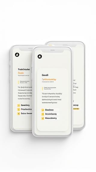 Portrait-oriented app screenshots with clear feature callouts and engaging visuals.