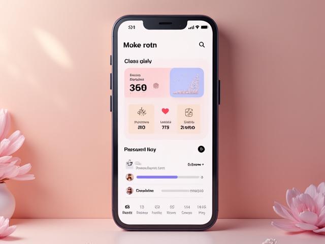 Screenshot of the 'MindWell' mental health app interface showing a serene design and user engagement metrics.