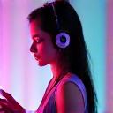 Profile picture of Chloe, a gaming influencer, playing a game.